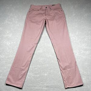 Bonobos Pants Mens Size 30 Pink Slim Fit Stretch Chinos Casual Comfort Spandex
